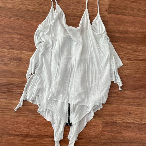 “POETRY WOMENS ZIPPER TANK TOP” - Picture 5 of 7